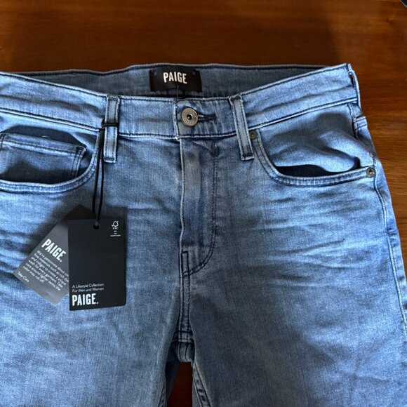 PAIGE Lennox Men's Slim Fit Jeans - NEW with Tags / NWT Transcend Denim Waldo - Picture 9 of 9